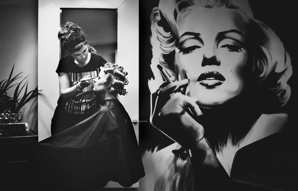 Fujifilm black and white image of a pre wedding by Willie Kers